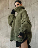 Vvsha Christmas Gift Outfit Carolla Knitted Oversize Sweater