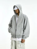 Vvsha  No. 10828 BOXY ZIP-UP HOODIE