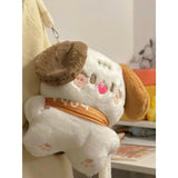 Vvsha Christmas Gift Outfit A Cute Dog Womens Backpack Original Cartoon Kawaii Japanese Style Fashion Student Backpack Casual 2024 Harajuku Female Bag