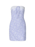 Vvsha Camrynn Strapless Mini Dress