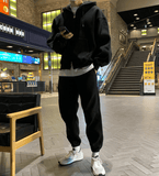 Vvsha  No. 7053 ZIP-UP HOODIE & SWEATPANTS