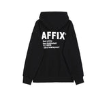 Vvsha  No. 5047 BLACK LETTER HOODIE