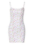 Vvsha Billie Floral Print Basic Mini Dress