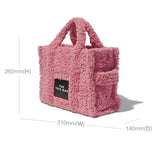 Christmas Gift Vvsha Fashion Faux Fur Ladies Crossbody Shoulder Bag Winter Female Top Handle Bags Brand Designer Fluffy Plush Tote Handbag for Women