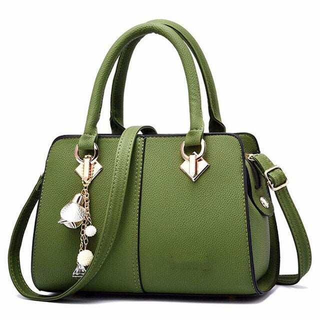 Women Shoulder Bag Pu Solid Color Crossbody Bag Casual Designer Small  Square Bag Wide Strap Handbag
