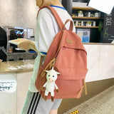 Christmas Gift backpacks for school teenagers girls 2021 spring new waterproof nylon travel bag Harajuku style portable class book bag