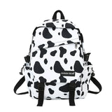 Christmas Gift New Ladies Backpack Fashion Beige Nylon Fabric Shoulder Bag Unisex Student Backpack Suitable For Leisure Travel Female Mochila