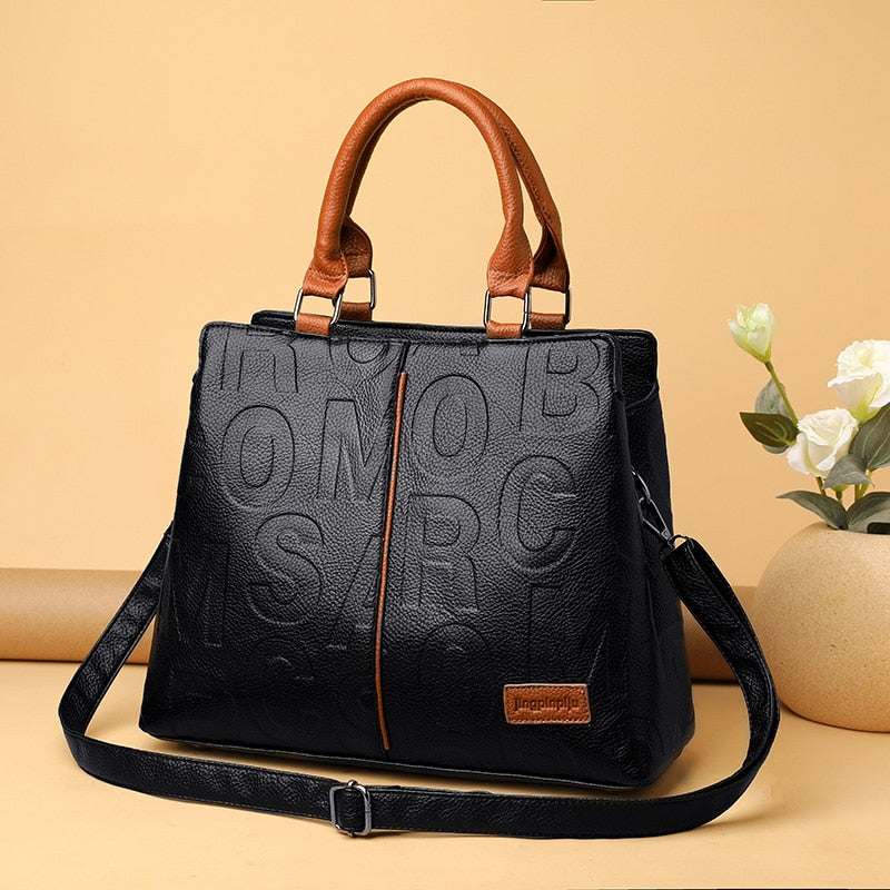 Luxury Handbags Women Bags Designer Ladies' Pu Leather Shoulder Bag fo –  Vvsha