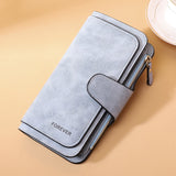 Vvsha Long Wallet Women PU Leather Luxury Multi-Card Holder Clutch Fashion Women's Wallets Purses Hasp Soft Ladies Coin Purse Bag