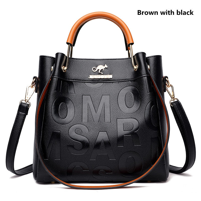 Luxury Designer Handbag The Tote Bags for Women PU Leather
