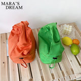 Christmas Gift Mara's Dream Fashion Bags Totes Women Bag Pleated Bags Female Handbag Girl All-match Candy colors HandBag Baguette Shape Bags