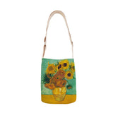 Van Gogh Oil Painting Leisure Tote Bag Linen Bag Environmental Shopping Bag Outdoor Beach Bag Leisure Tote Bag