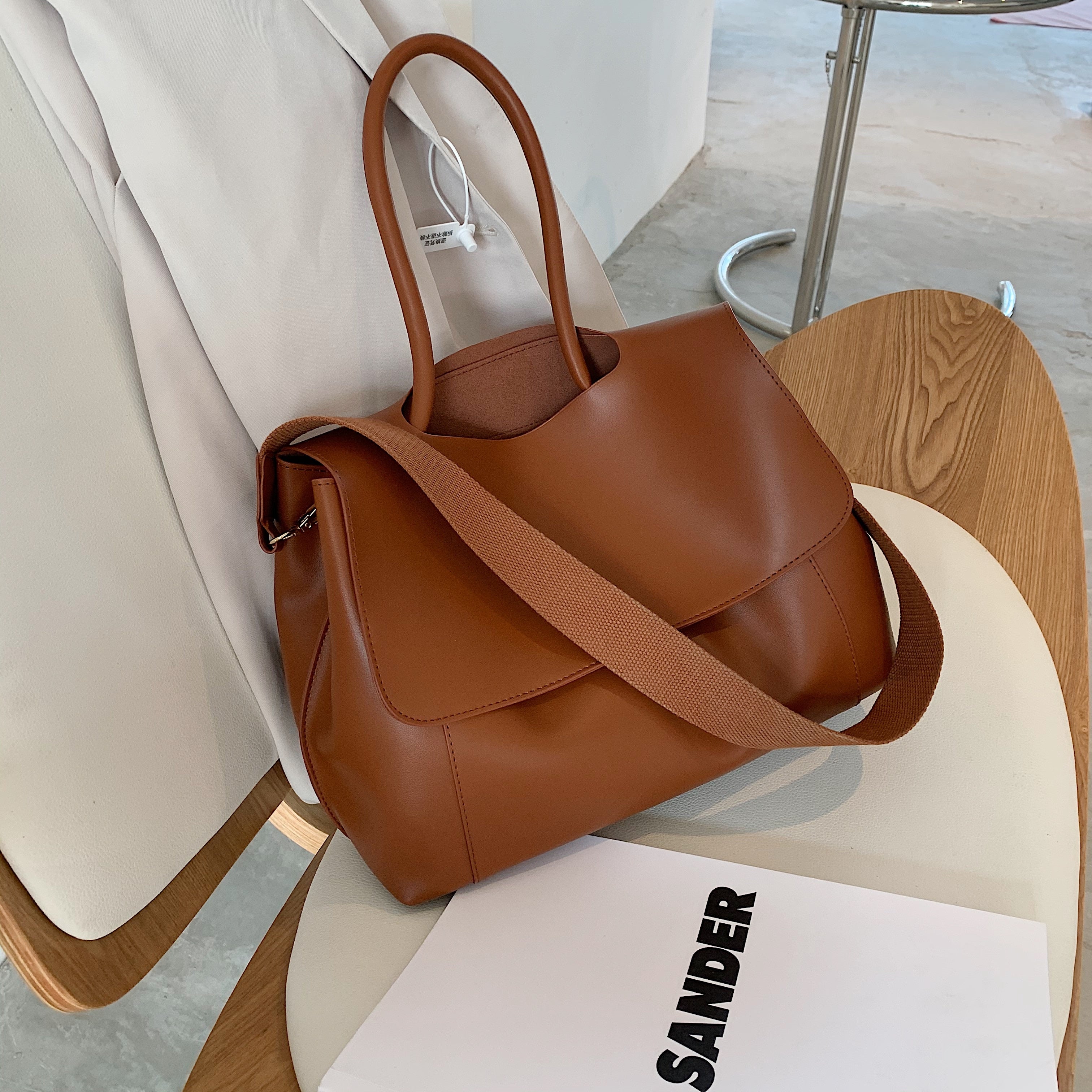 Women PU Leather Handbags Fashion Big Capacity Tote Bags Retro Designer  Double Strap Shoulder Bag Female Shopper sac Mujer Bolsa