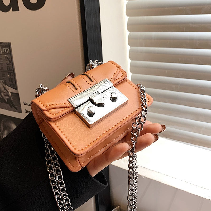 New Luxury Mini Box Crossbody Sling Bag Women Designer Handbags