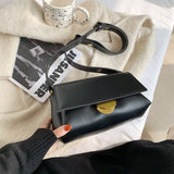 Back to College Vintage Square Crossbody bag 2020 Fashion New High quality PU Leather Women's Designer Handbag Lock Shoulder Messenger Bag