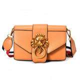 Christmas Gift Luxury Handbags Women Bags Designer Shoulder Bag Lion Head Lock PU Leather Messenger Famous Brand Crossbody For Female Clutch