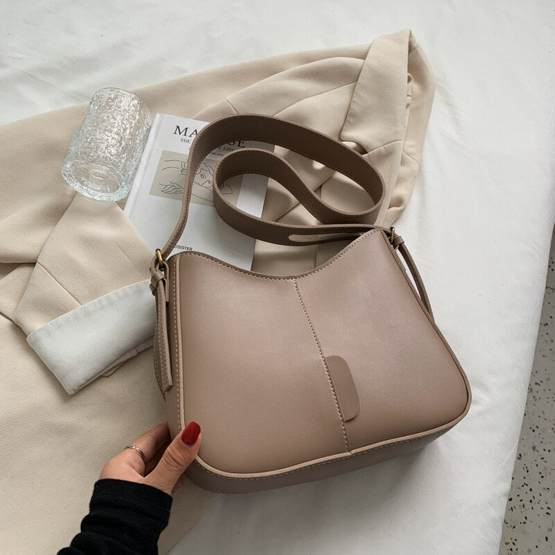 PU Leather Casual Tote Bags for Women Ladies Luxury Tote Handbag Female  Large Capacity Travel Shoulder Bag Sac