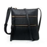 Women PU Leather Shoulder Bag Strap Crossbody Bag 2021 Casual Small Handbag Pocket Ladies Designer Zipper Female Messenger Purse