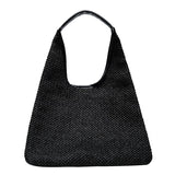 Christmas Gift Large Capacity Armpit Bag Women's Handbag Summer Straw Beach Shoulder Bags Female Hobos Underarm Bag Bohemia Woven Tote Bag
