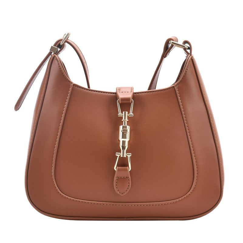 Famous Brands Real Leather Lady Shoulder Bag and Underarm Bag