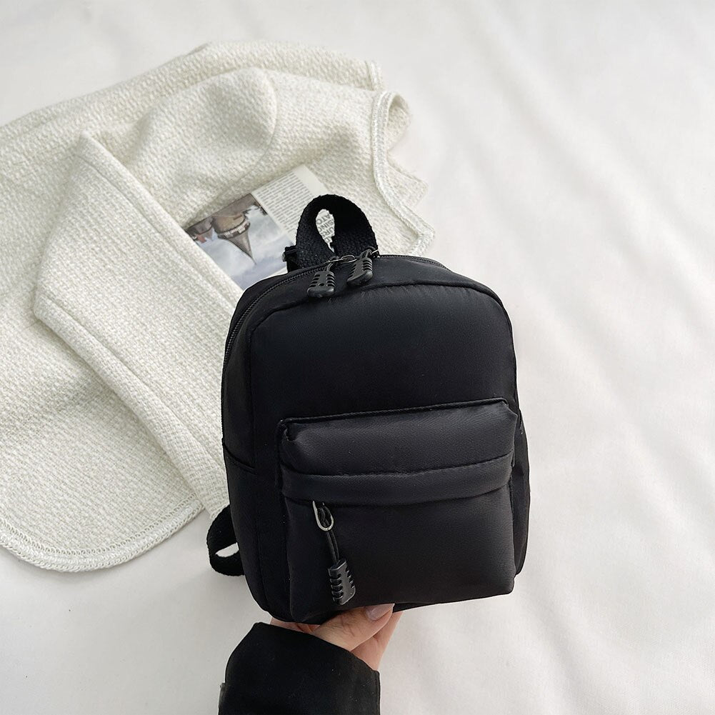 All-match Simple Women's Backpack Bag Korean Harajuku Cute Small Backpacks  For Women Waterproof Nylon School Bags Ladies New