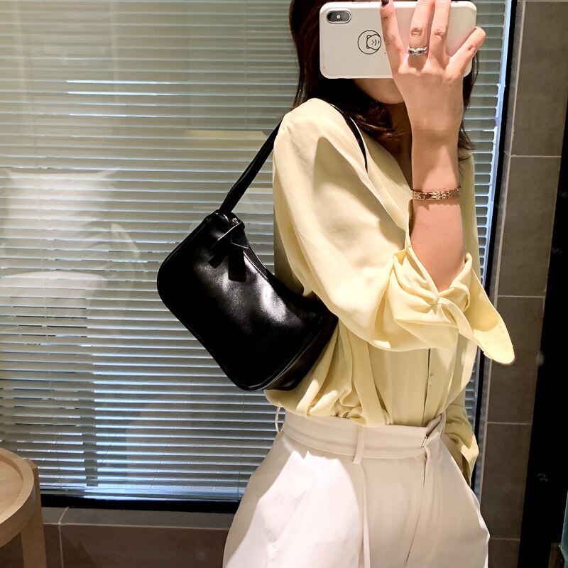New Trendy Fashion Side Bags for Girls Handbag Women Vintage PU