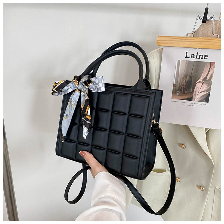Casual Women Shoulder Bag PU Leather Tote Handbag Female Shopping Bags Soft Leather Lady Purse Bags