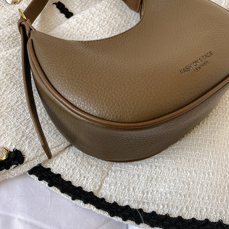 Vintage Luxury Handbags Women Shoulder Bags Designer Leather Crossbody Bag  New