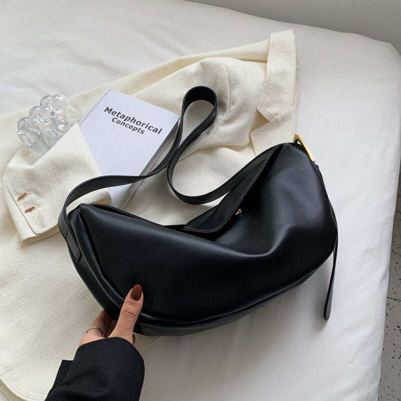 Women's Crossbody Bags, Black, Designer, Leather
