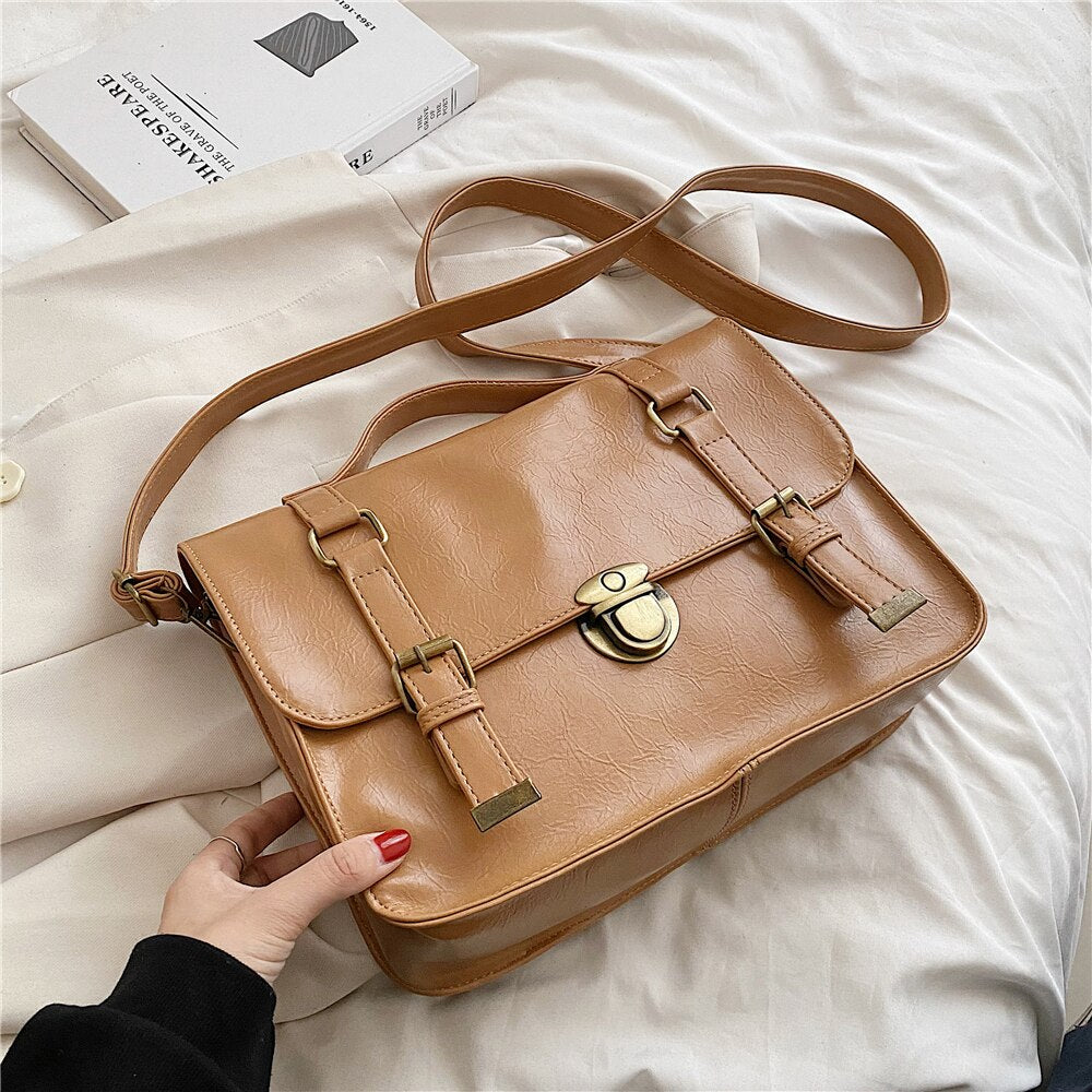 Hot selling women handbags 2023 new female Korean style portable messenger  small square bag frosted crossbody shoulder bag