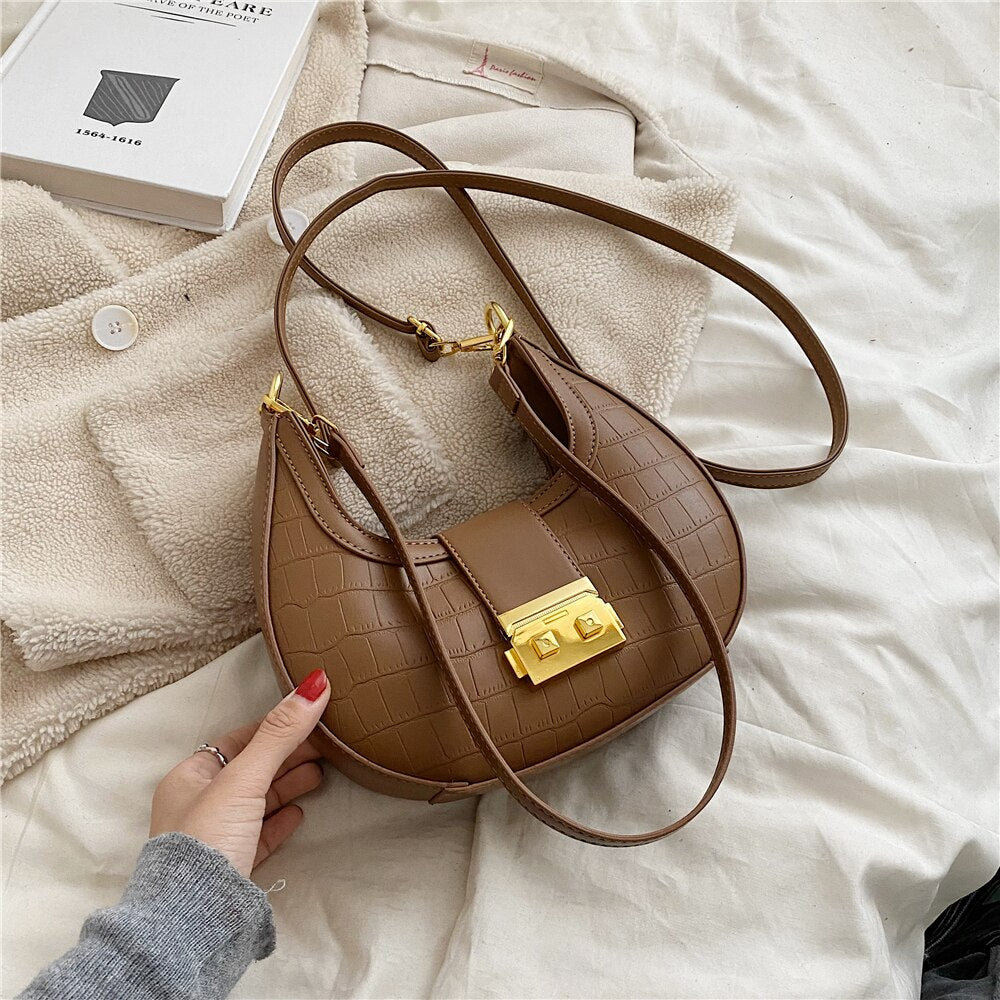 Luxury Handbags Women Bags Designer Ladies' Pu Leather Shoulder Bag fo –  Vvsha