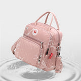 Stylish Nylon Diaper Bag Backpack Multifunctional Nappy Maternity Bag Large Capacity For Travel Waterproof Mommy Nursing Bag